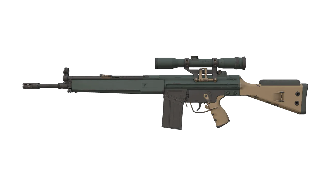 G3SG1 | Contractor (Field-Tested) — Dust II light, front