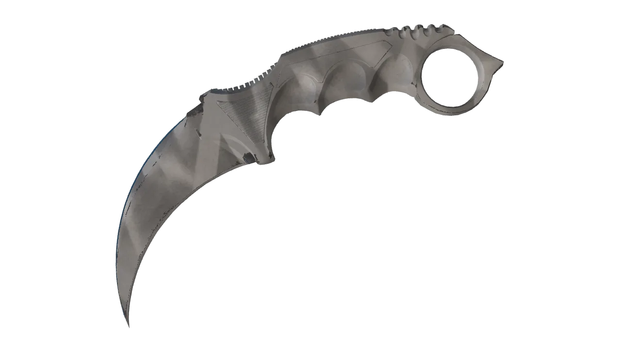 ★ Karambit | Urban Masked (Minimal Wear) — Dust II light, front