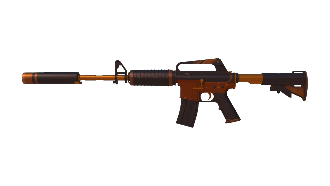 M4A1-S | Atomic Alloy (Factory New) — Dust II light, front