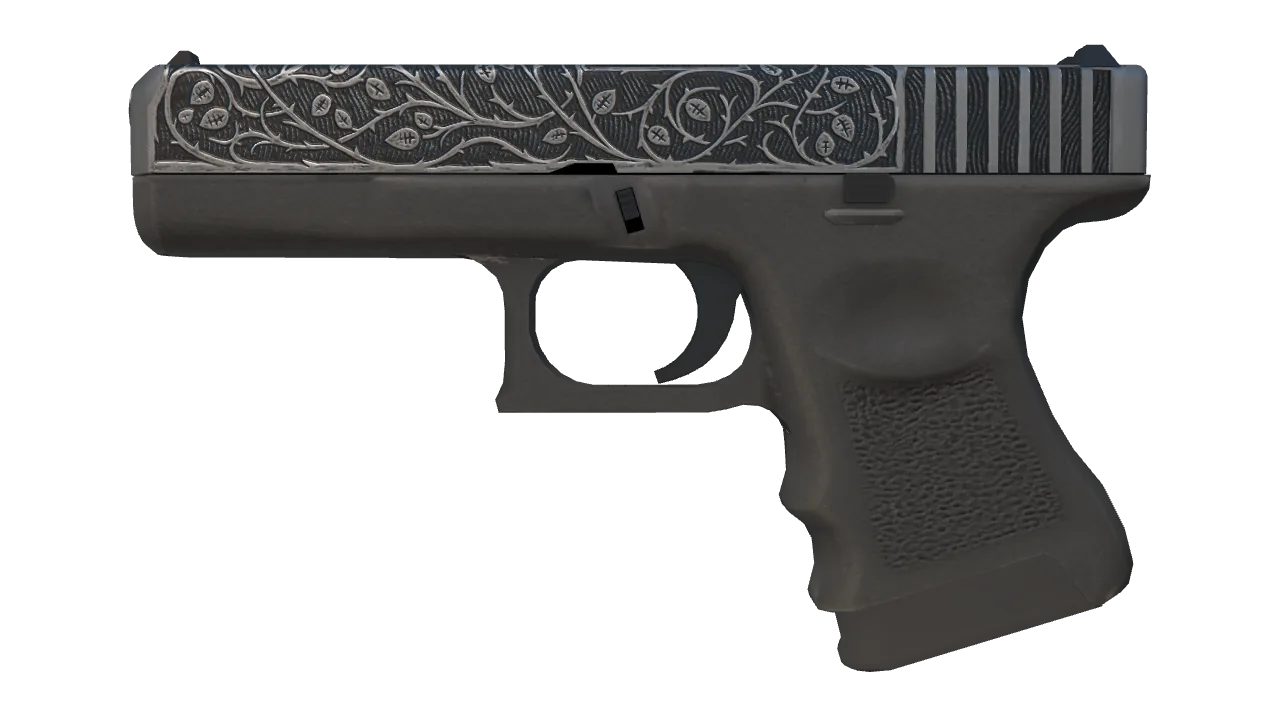 Glock-18 | Ironwork (Factory New) — Dust II light, front