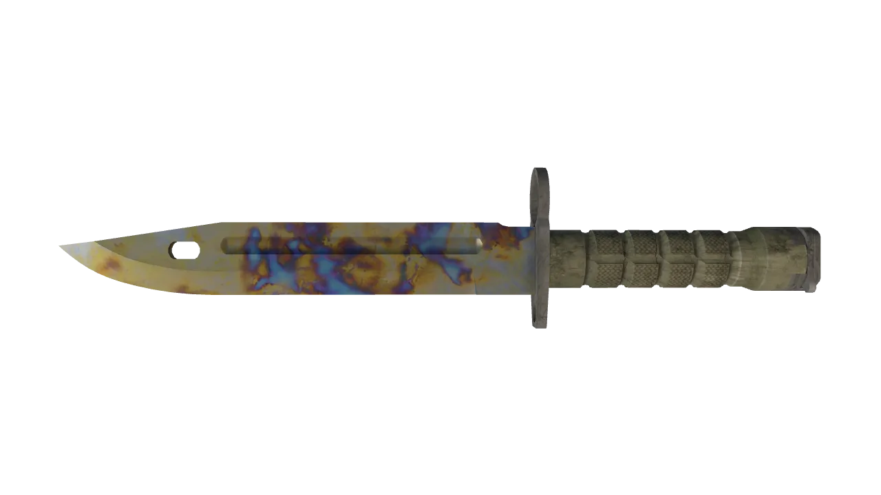 Bayonet | Case Hardened seed #410, front