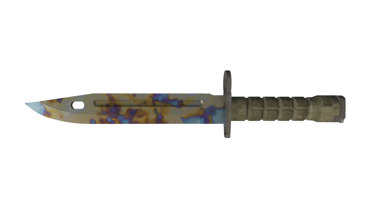 Bayonet | Case Hardened seed #492, front
