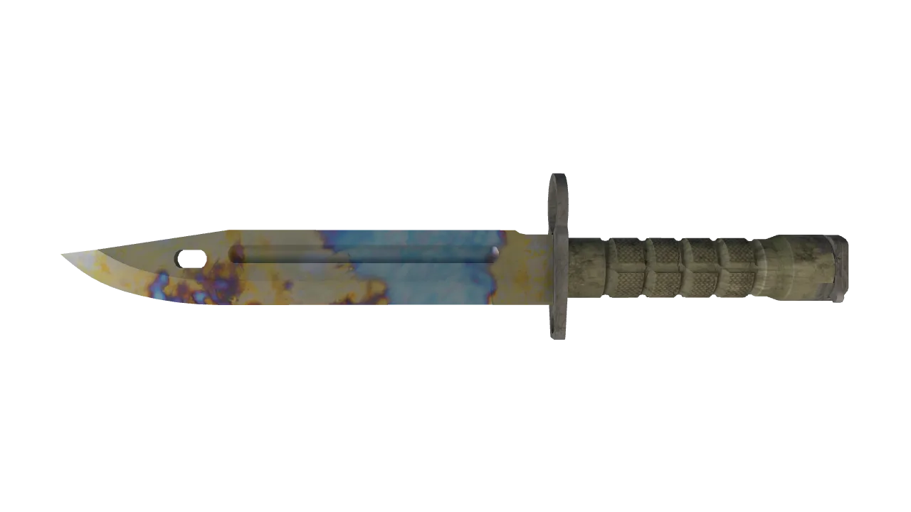 Bayonet | Case Hardened seed #523, front