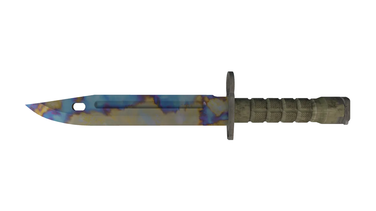 Bayonet | Case Hardened seed #555, front