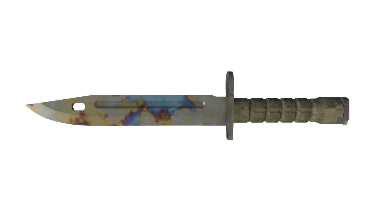 Bayonet | Case Hardened seed #715, front