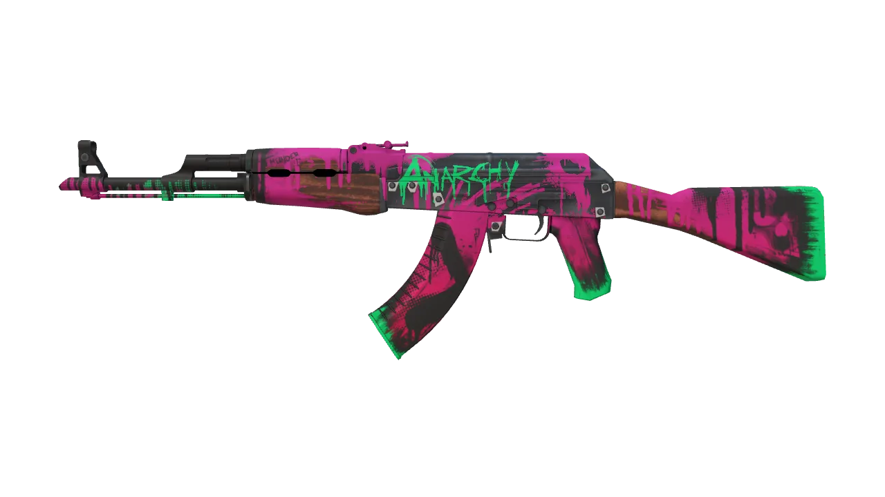 AK-47 | Neon Revolution (Factory New) — Dust II light, front