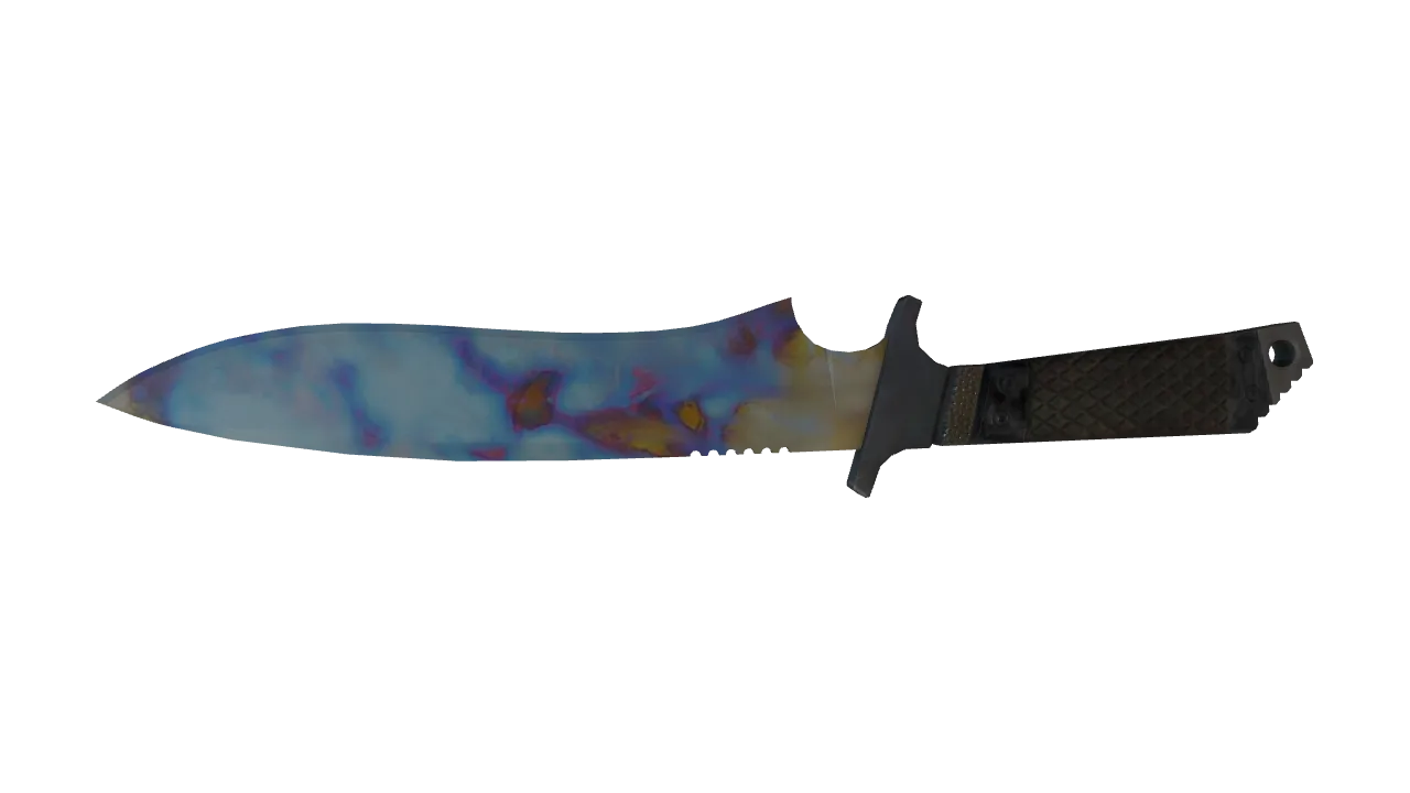 Classic Knife | Case Hardened seed #166, back