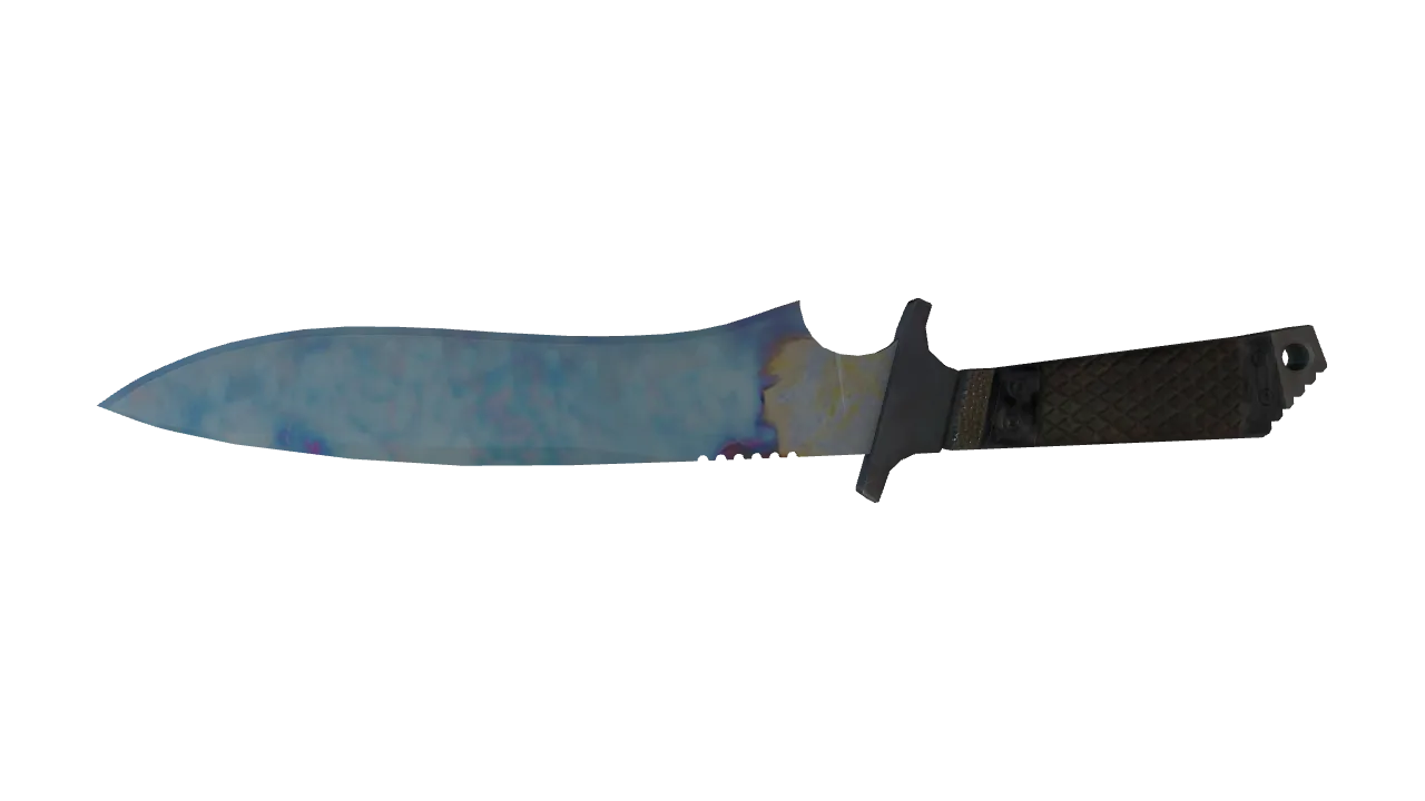 Classic Knife | Case Hardened seed #169, back