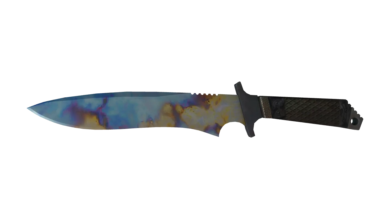 Classic Knife | Case Hardened seed #169, front