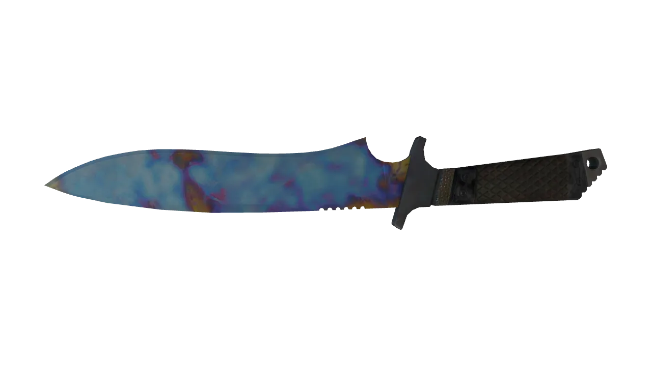 Classic Knife | Case Hardened seed #288, back