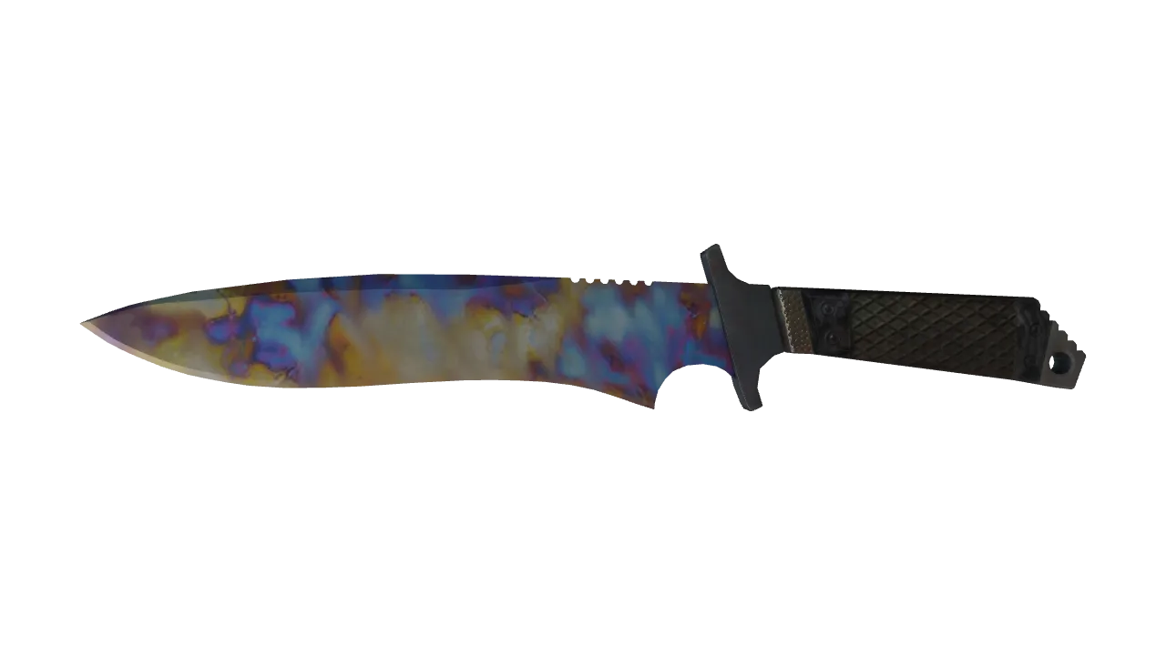 Classic Knife | Case Hardened seed #288, front