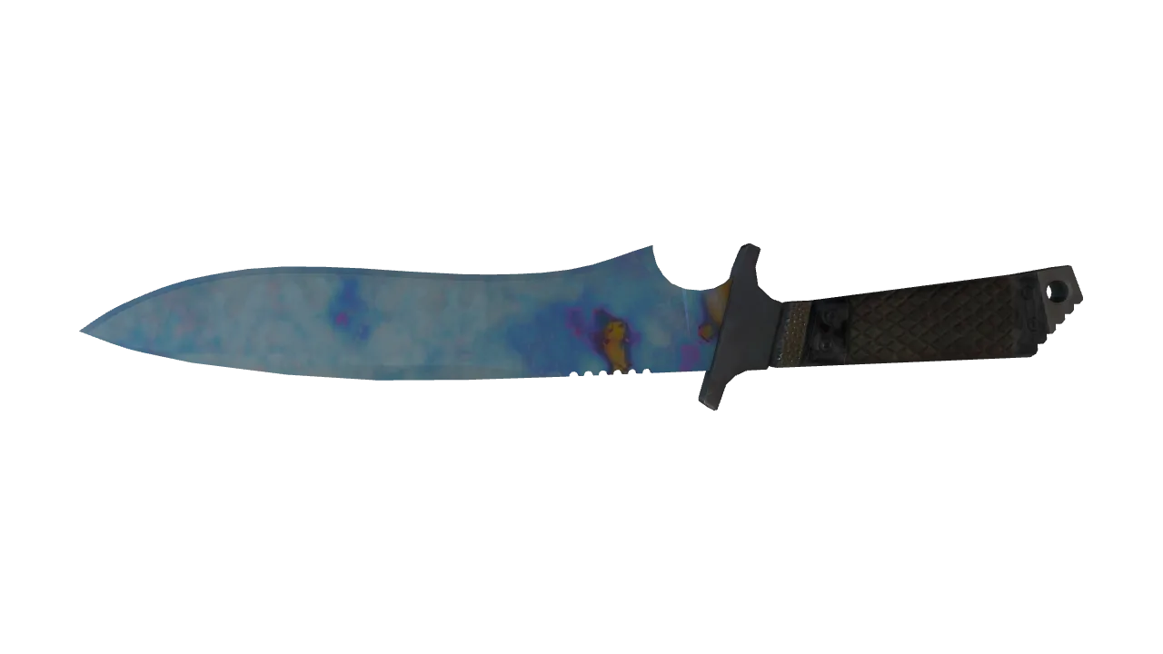 Classic Knife | Case Hardened seed #403, back