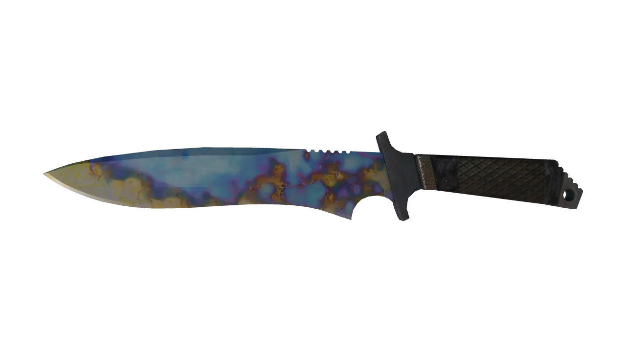 Classic Knife | Case Hardened seed #403, front