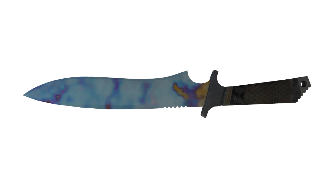 Classic Knife | Case Hardened seed #449, back