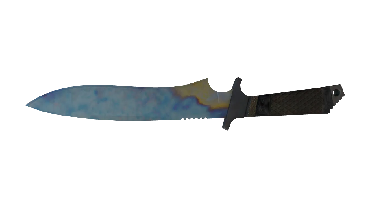 Classic Knife | Case Hardened seed #456, back