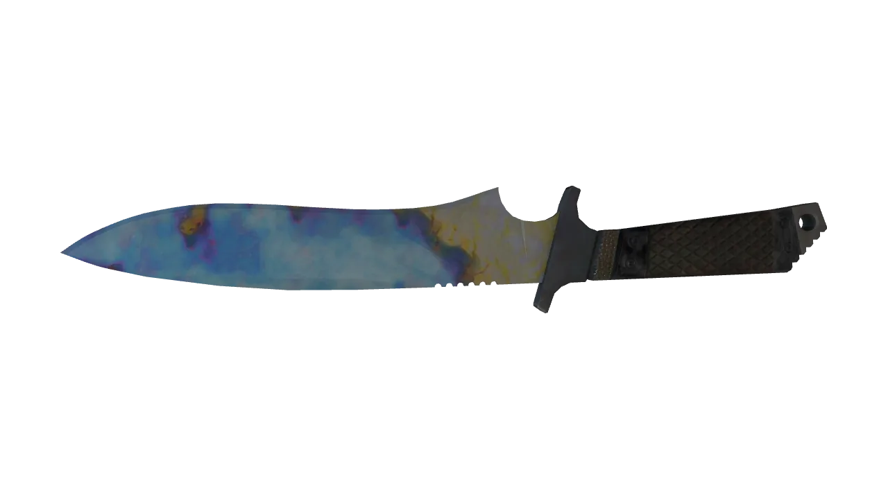 Classic Knife | Case Hardened seed #55, back