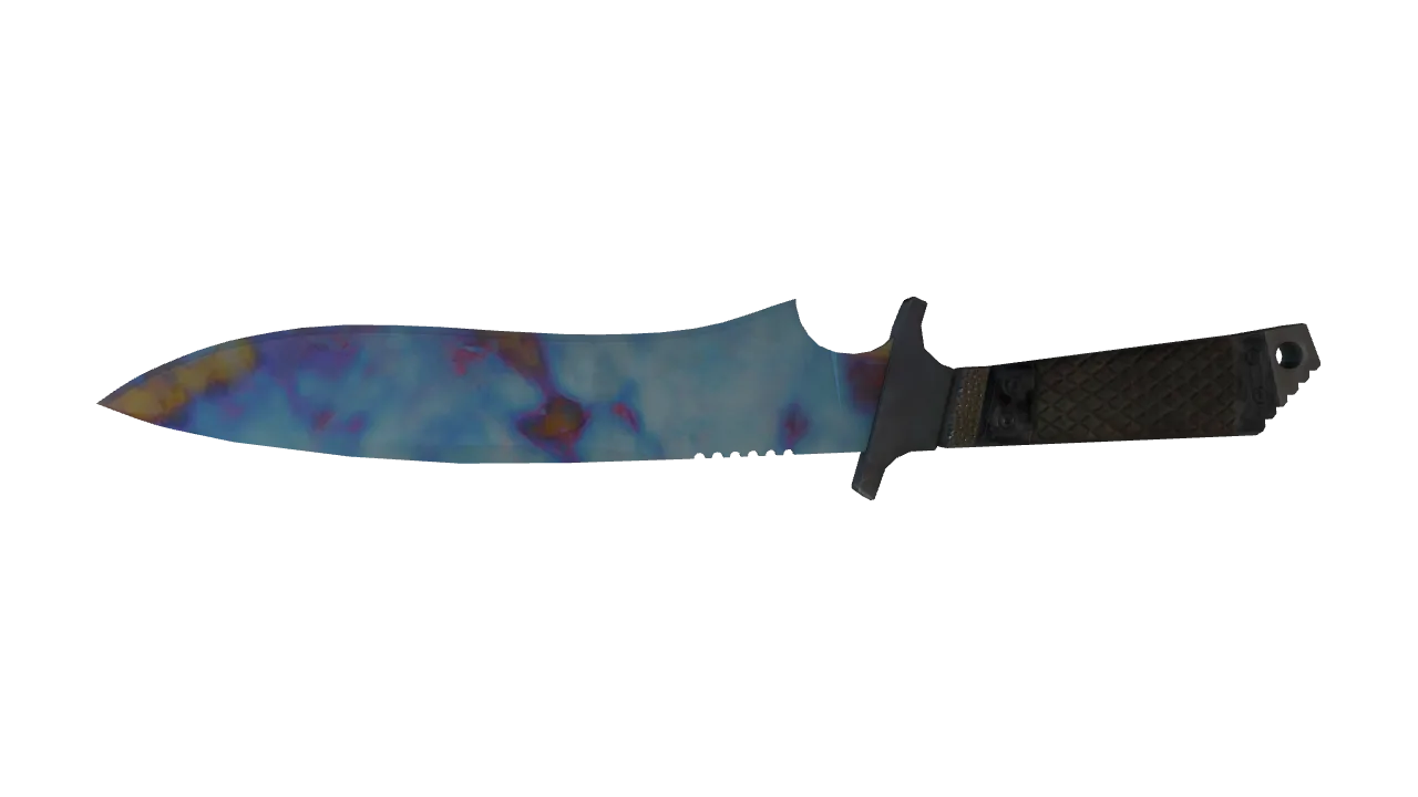 Classic Knife | Case Hardened seed #583, back