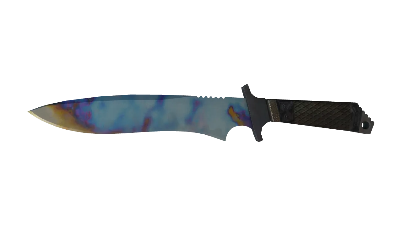 Classic Knife | Case Hardened seed #583, front