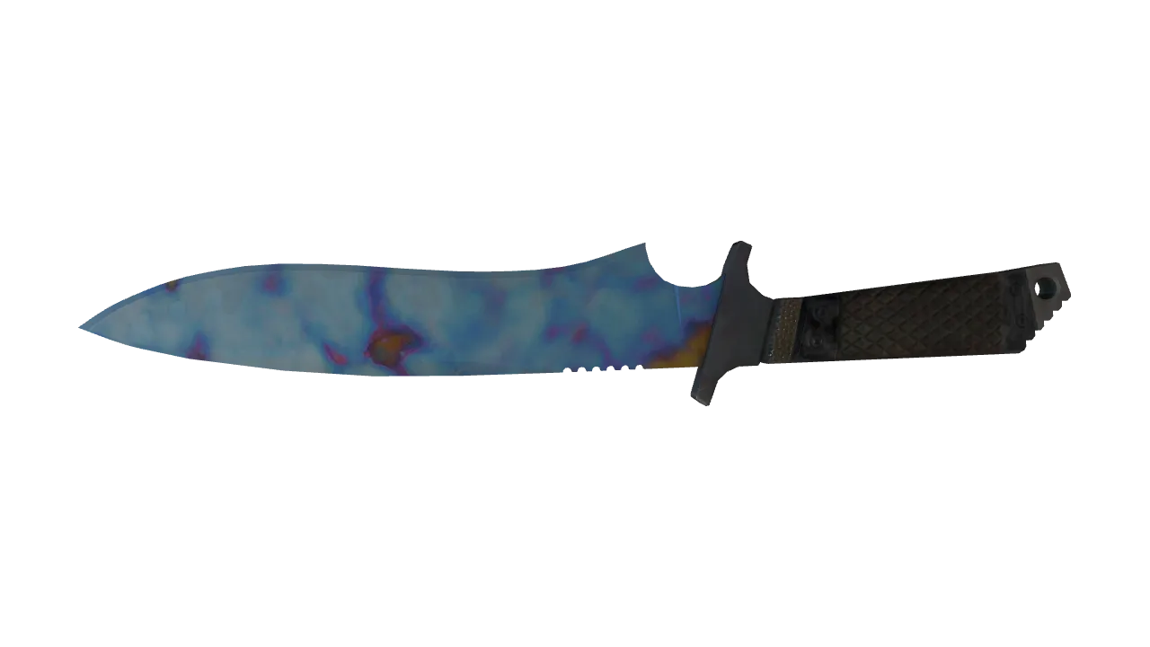 Classic Knife | Case Hardened seed #585, back