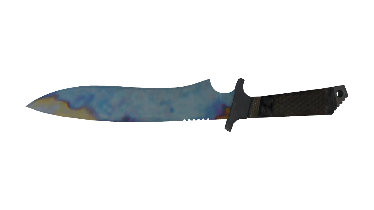 Classic Knife | Case Hardened seed #601, back