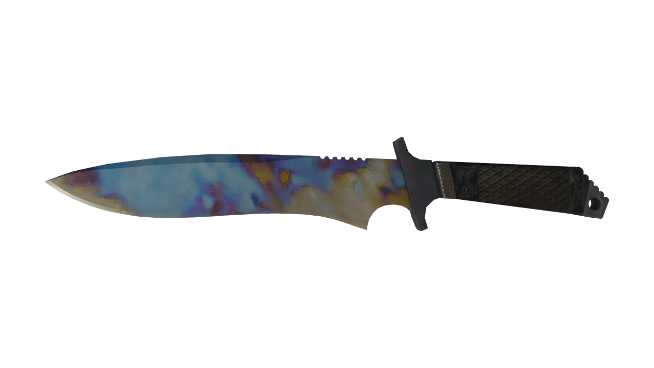 Classic Knife | Case Hardened seed #634, front