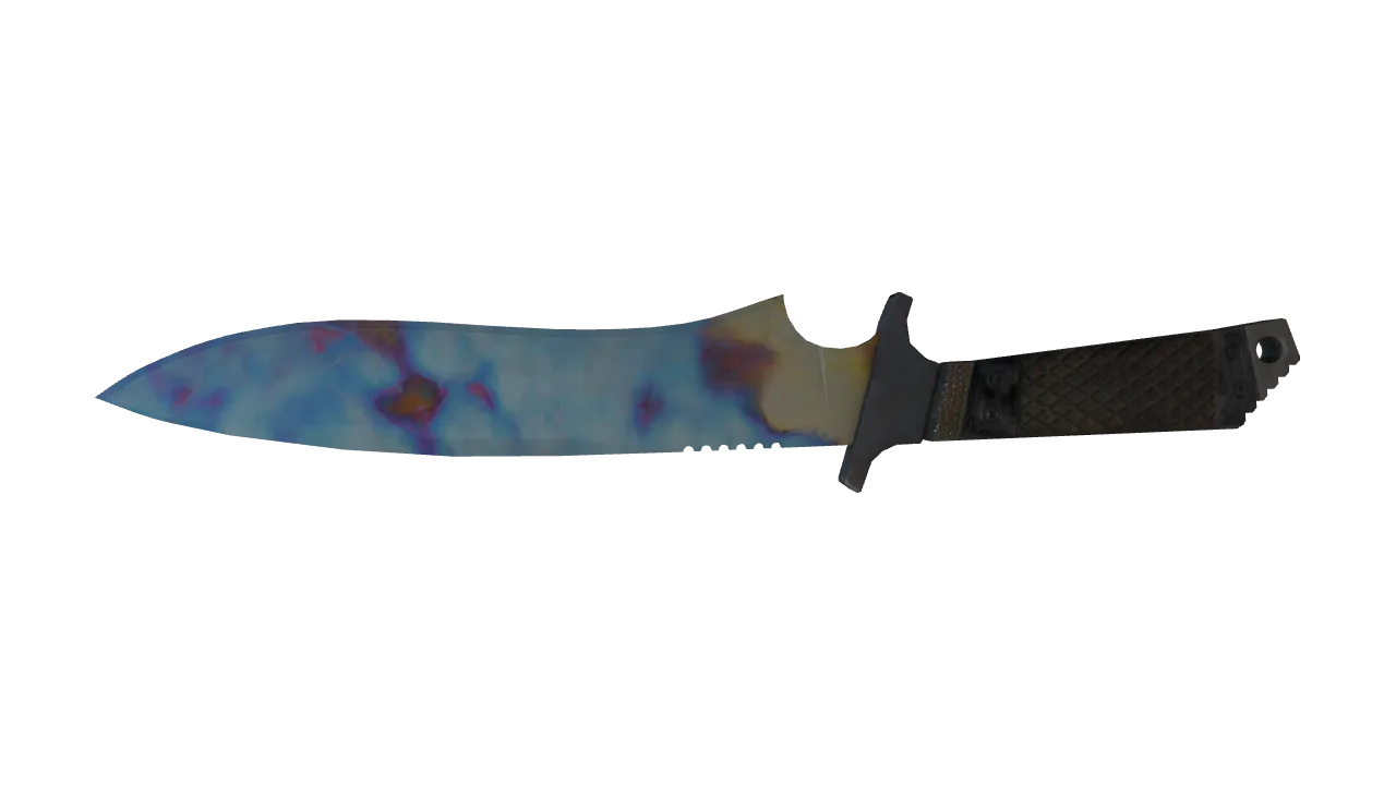 Classic Knife | Case Hardened seed #668, back