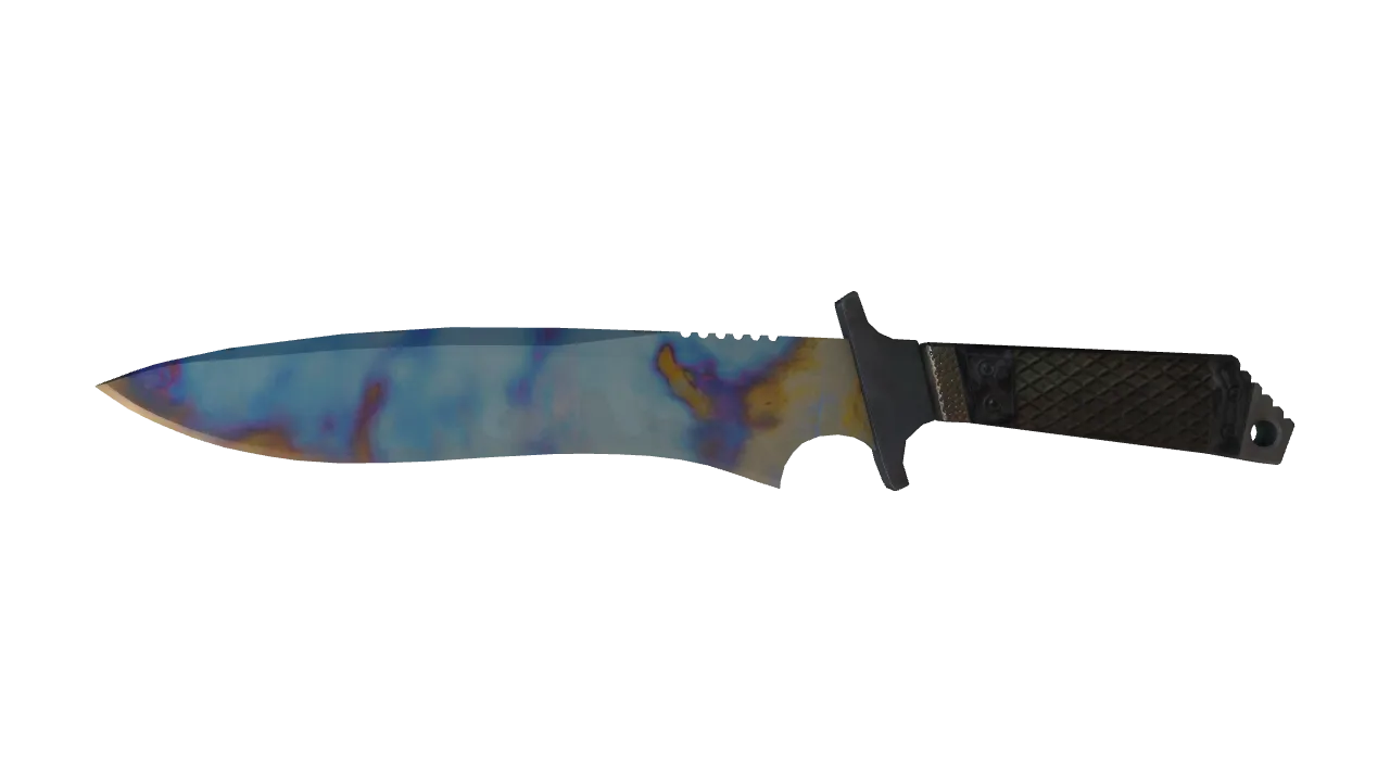 Classic Knife | Case Hardened seed #668, front