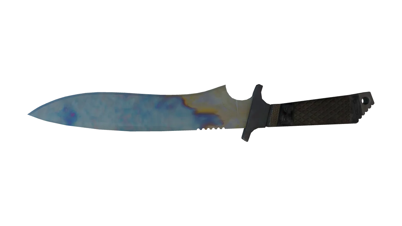 Classic Knife | Case Hardened seed #704, back