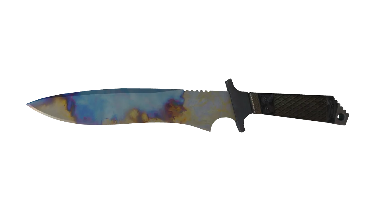 Classic Knife | Case Hardened seed #704, front