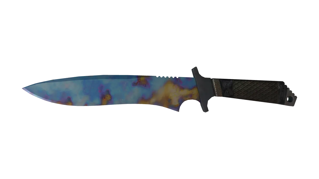 Classic Knife | Case Hardened seed #922, front