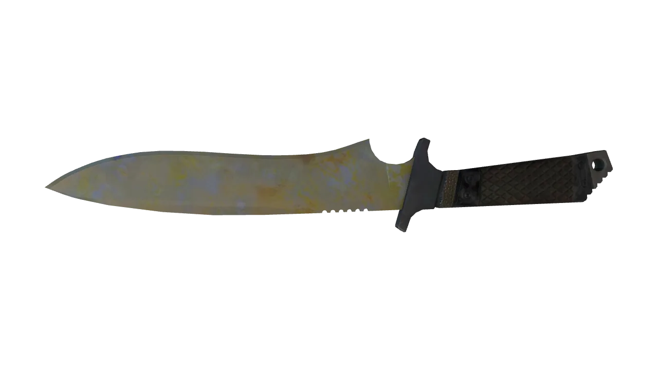 Classic Knife | Case Hardened seed #943, back