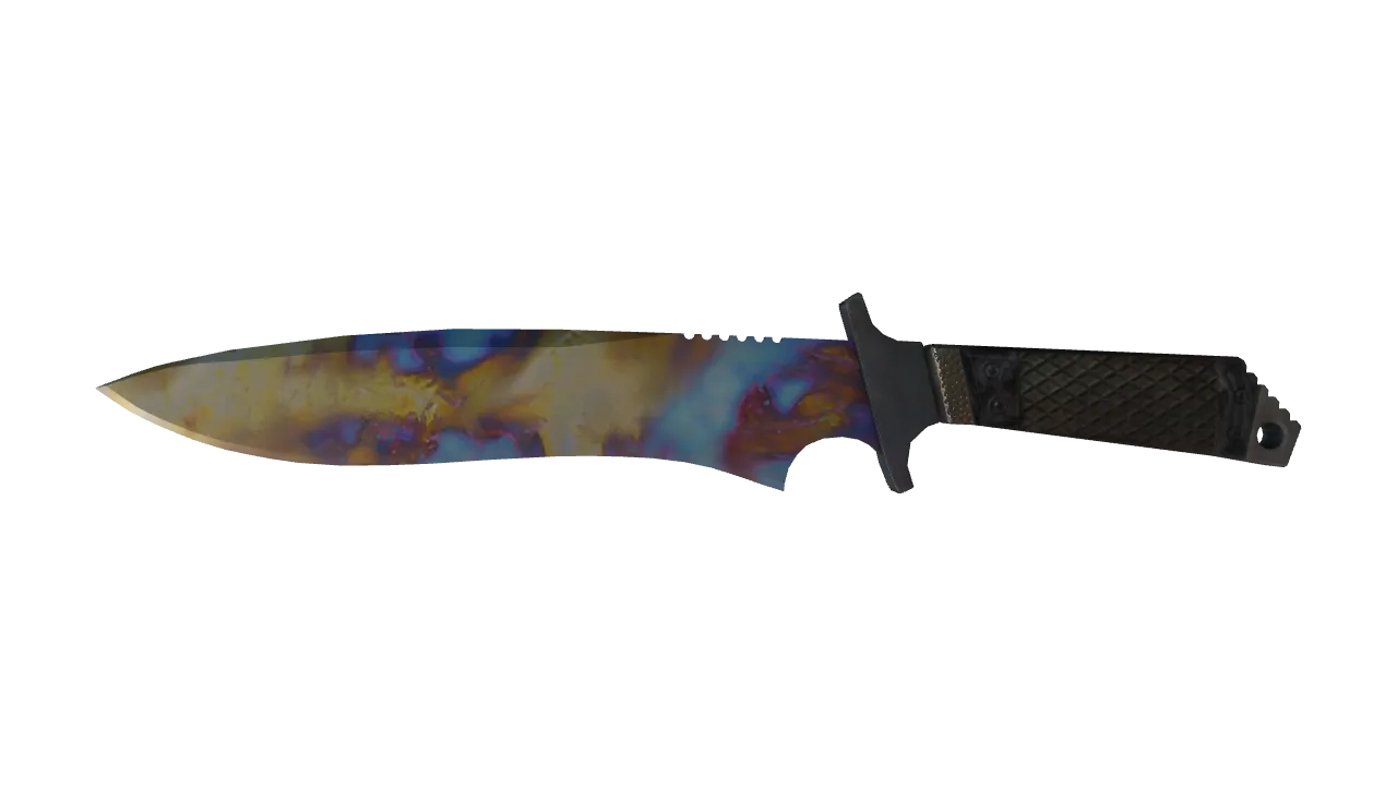 Classic Knife | Case Hardened seed #946, front