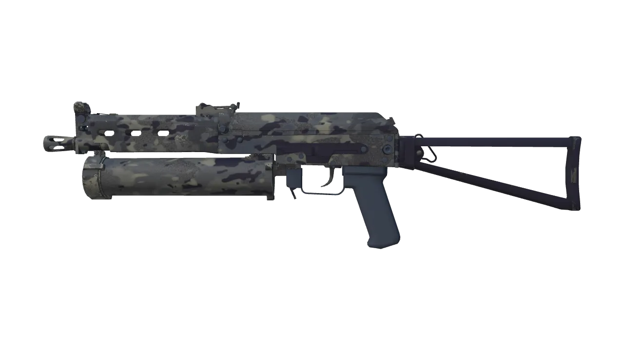 PP-Bizon | Night Ops (Factory New) — Dust II light, front