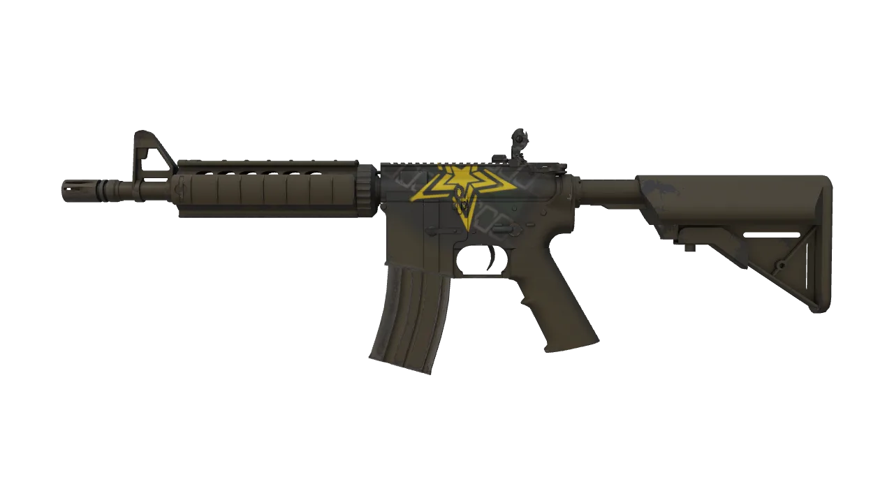 M4A4 | Zirka (Factory New) — Dust II light, front