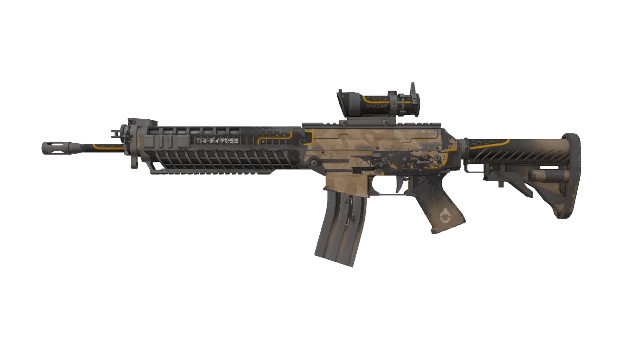 Souvenir SG 553 | Triarch (Battle-Scarred) — Dust II light, front
