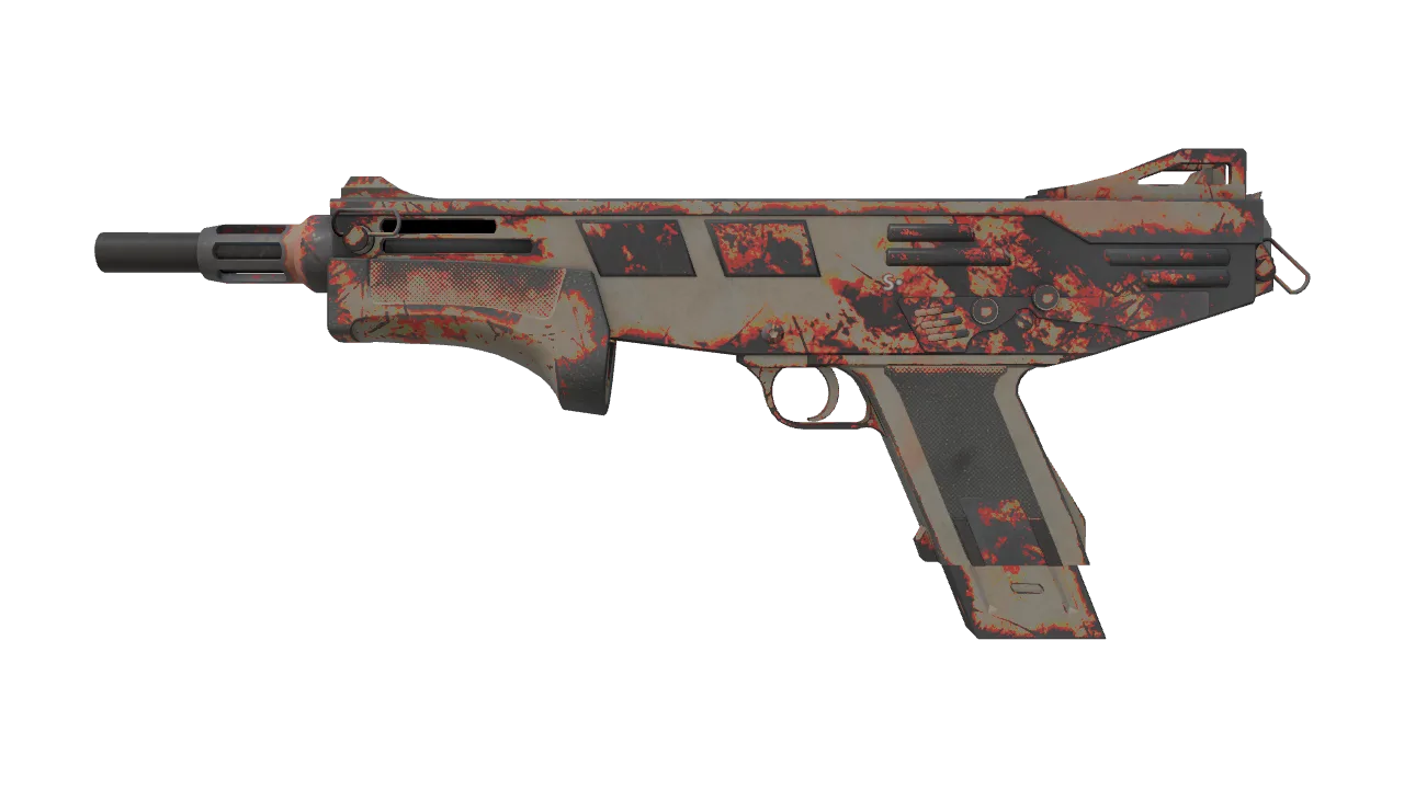 StatTrak™ MAG-7 | Firestarter (Field-Tested) — Dust II light, front