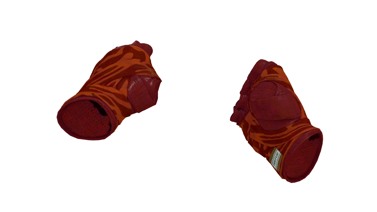 ★ Hand Wraps | Slaughter (Factory New) — Dust II light, front