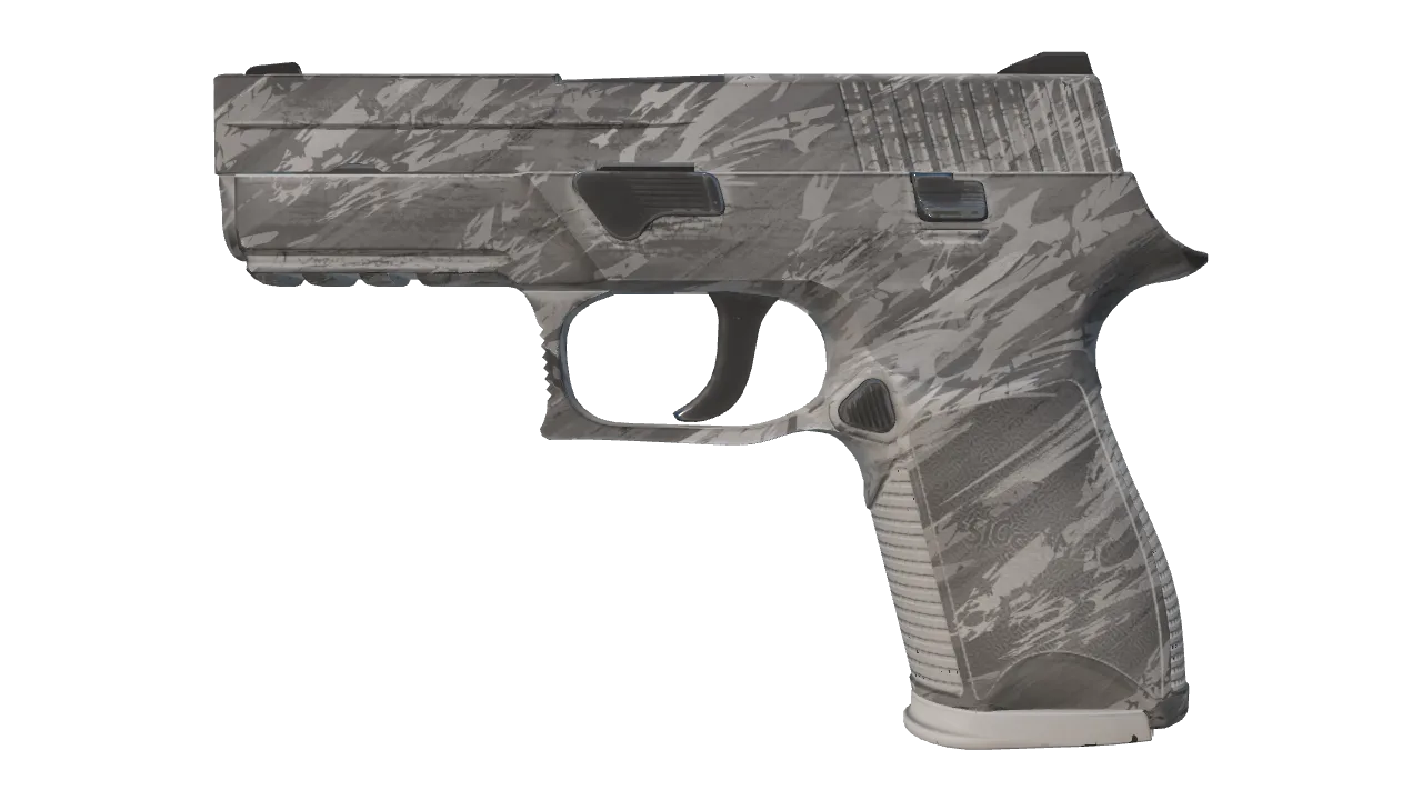 P250 | Sleet (Factory New) — Dust II light, front