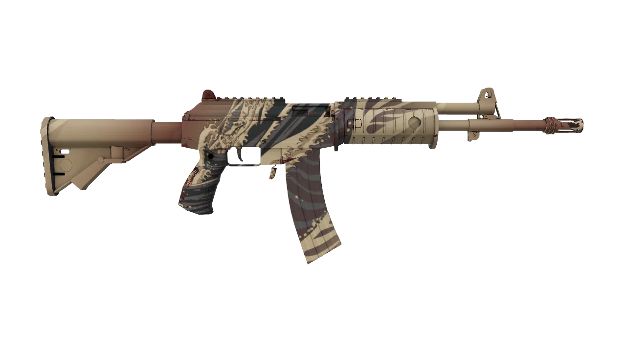 Galil AR | Crimson Tsunami seed #22, back
