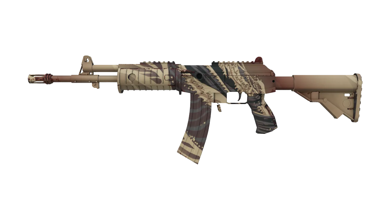 Galil AR | Crimson Tsunami seed #22, front