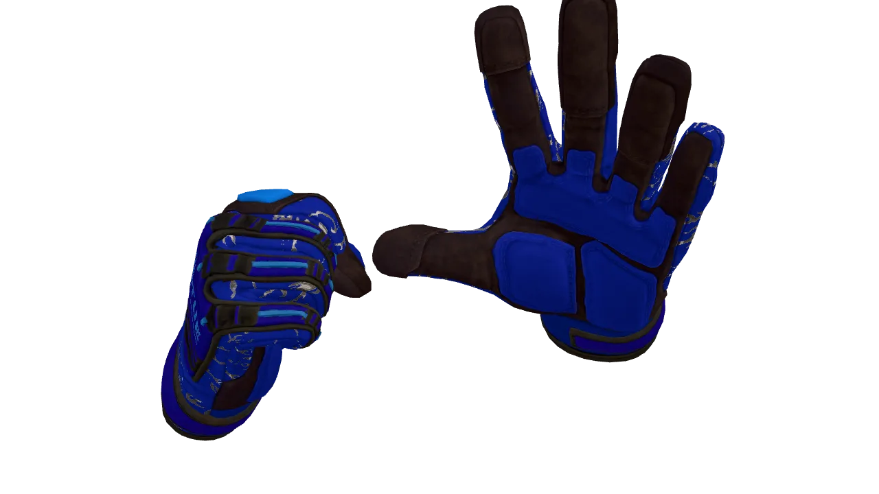 Specialist Gloves | Cloud Chaser seed #104, back