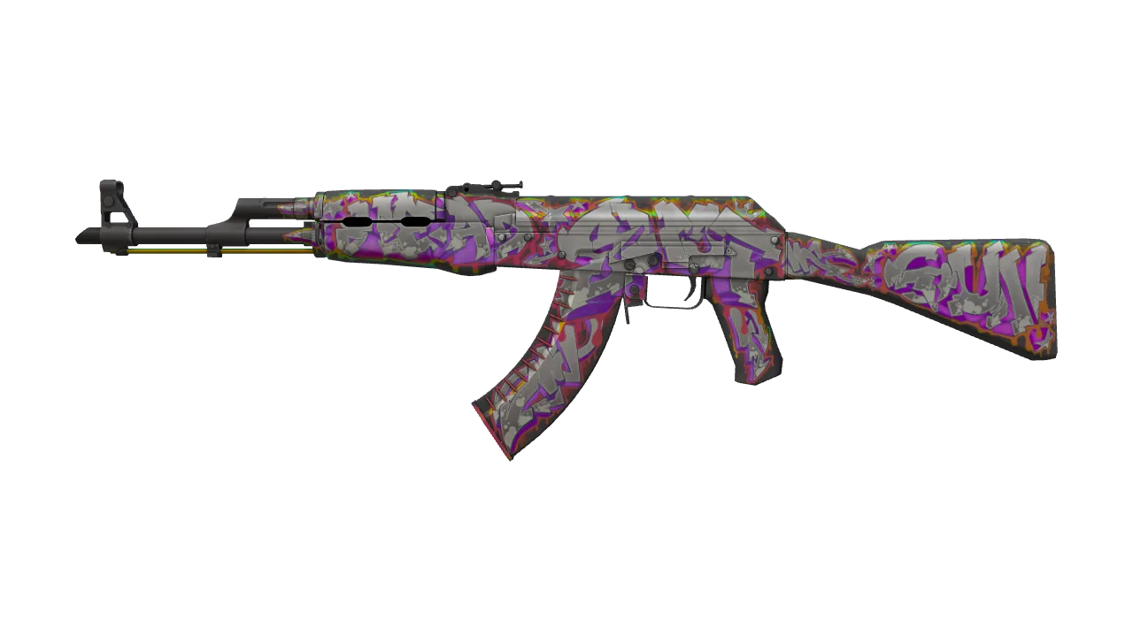 AK-47 | Head Shot (Factory New) — Dust II light, front