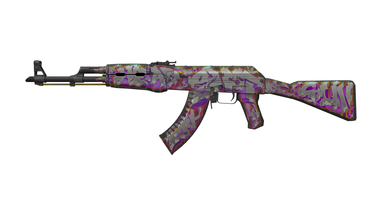 AK-47 | Head Shot (Field-Tested) — Dust II light, front