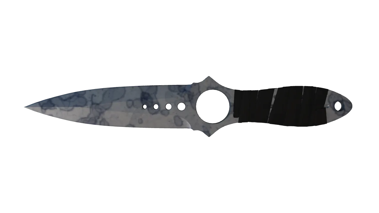 ★ Skeleton Knife | Stained (Factory New) — Dust II light, front