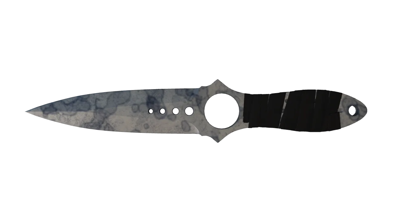 ★ Skeleton Knife | Stained (Field-Tested) — Dust II light, front