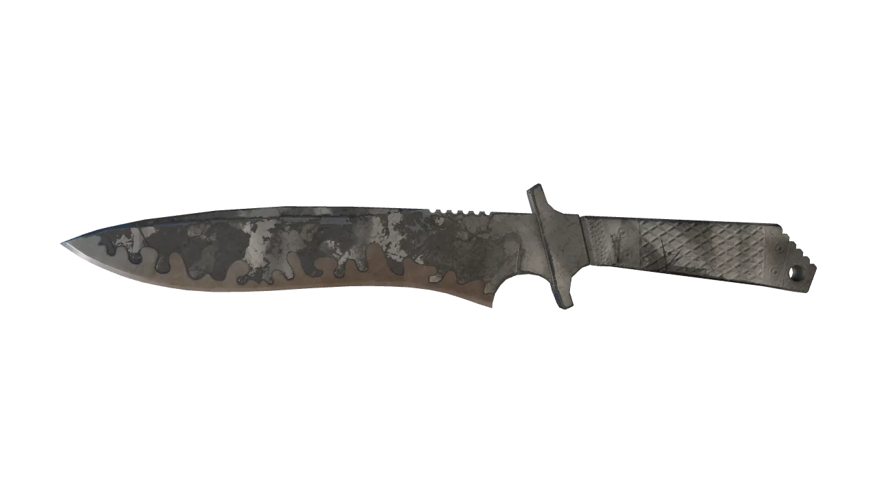 ★ Classic Knife | Urban Masked (Battle-Scarred) — Dust II light, front