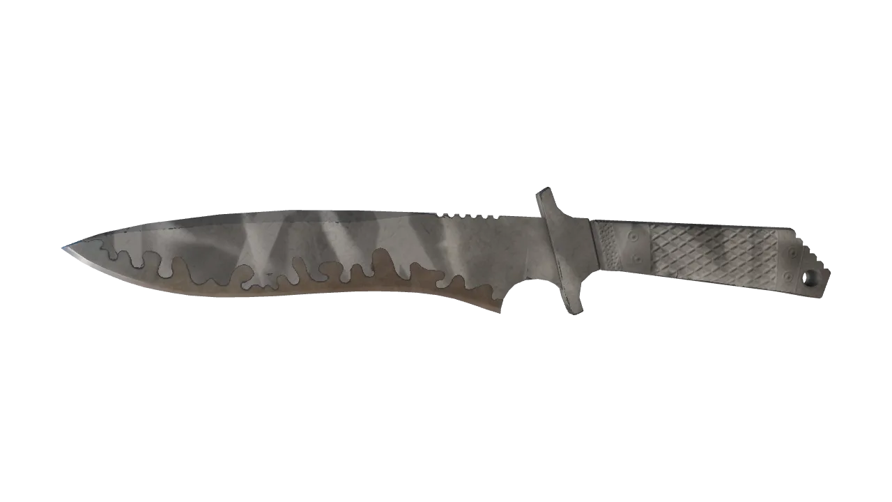 StatTrak™ ★ Classic Knife | Urban Masked (Well-Worn) — Dust II light, front