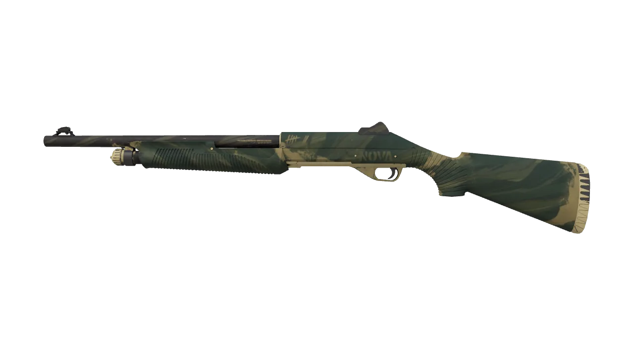 StatTrak™ Nova | Ranger (Battle-Scarred) — Dust II light, front