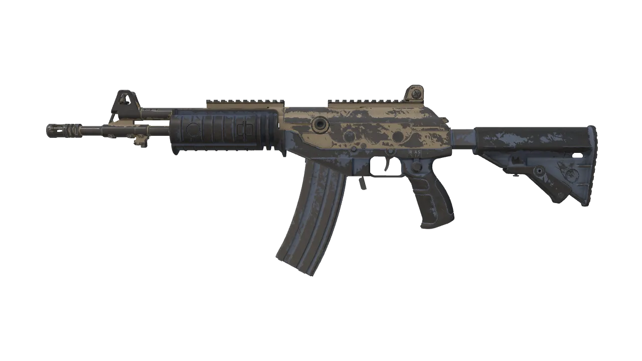 Galil AR | Tornado (Battle-Scarred) — Dust II light, front