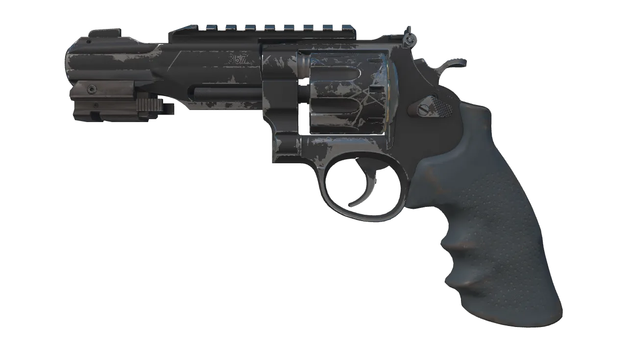 R8 Revolver | Night (Field-Tested) — Dust II light, front